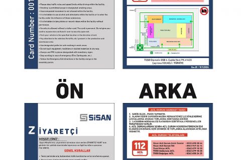 ziyaretci isg kartı